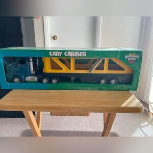 Vintage 1998 Chevron Cary Carrier Semi Truck